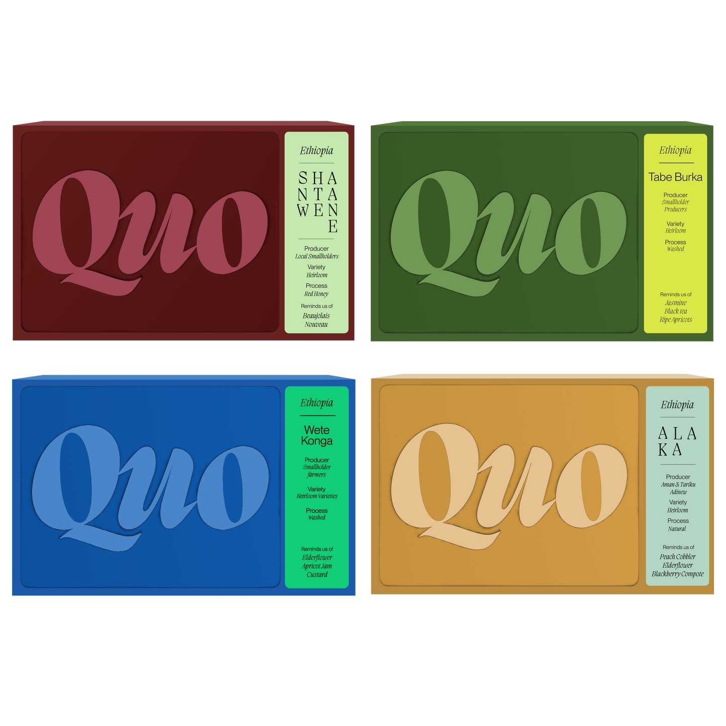 Ethiopian Bundle (4x200g)